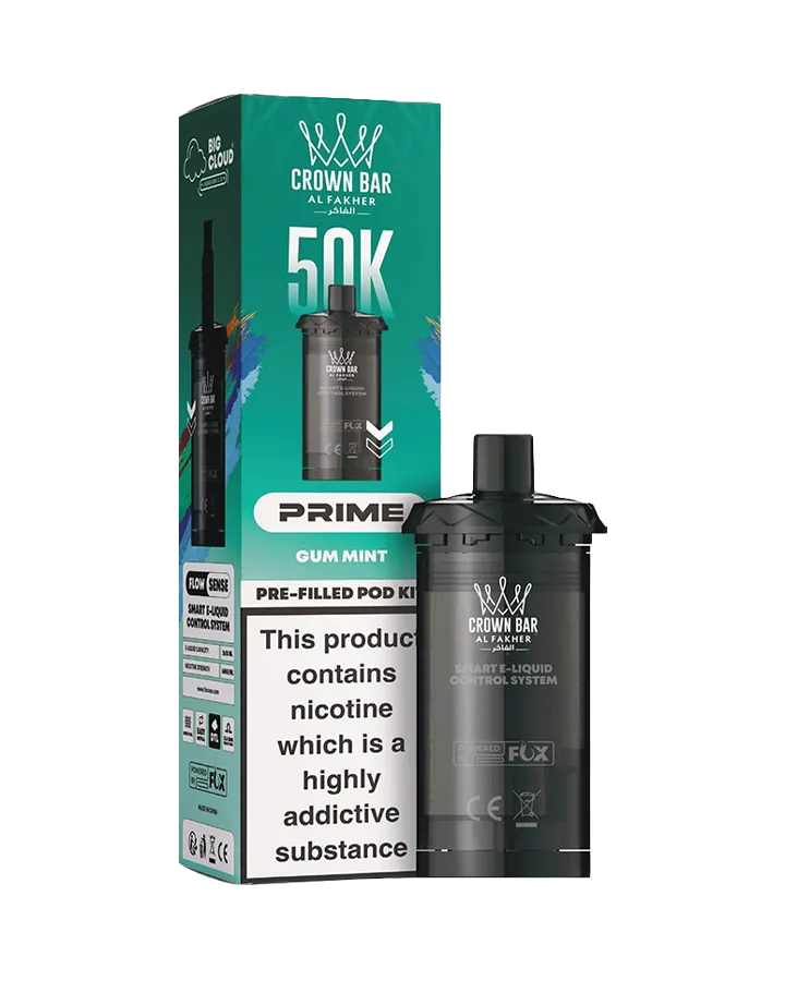 Al Fakher Crown Bar Prime Pod 50K Prefilled Pod Refill